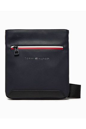 کیف دوشی مشکی مردانه چرم مصنوعی Tommy Hilfiger - کد 822139647