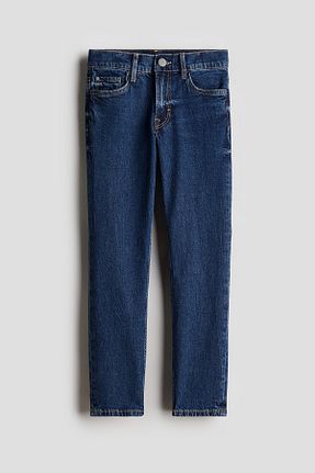 شلوار جین آبی بچه گانه پاچه لوله تفنگی H&M - کد 862598848