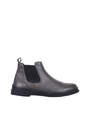 بوت / نیم بوت طوسی زنانه چرم خالص Bueno Shoes - کد 66881168