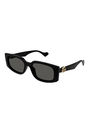 عینک آفتابی مشکی زنانه UV400 Gucci - کد 820156708
