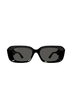عینک آفتابی مشکی زنانه UV400 Gucci - کد 828350745