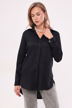 پیراهن مشکی زنانه رگولار armonika - کد 4734102