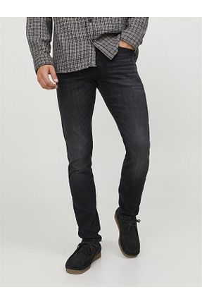 شلوار مشکی مردانه جین Jack & Jones - کد 772828240