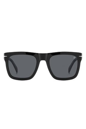 عینک آفتابی مشکی مردانه UV400 David Beckham - کد 828077562