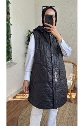 جلیقه حجاب مشکی زنانه کلوش MODA VEDAT - کد 862642435