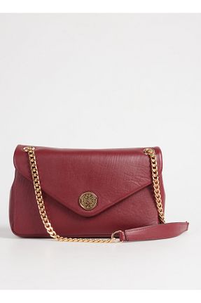 کیف دوشی زرشکی زنانه Vince Camuto - کد 862665721