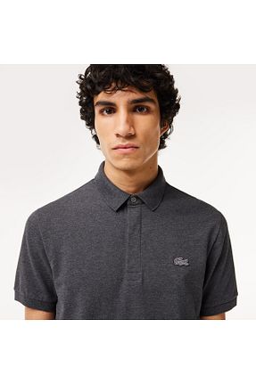 پولوشرت طوسی مردانه پنبه ای Lacoste - کد 820263961