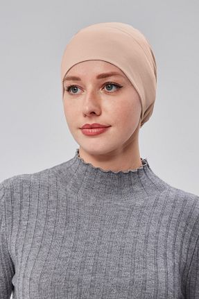 کلاه شنای حجاب صورتی زنانه Sonbaharmoda - کد 820123340