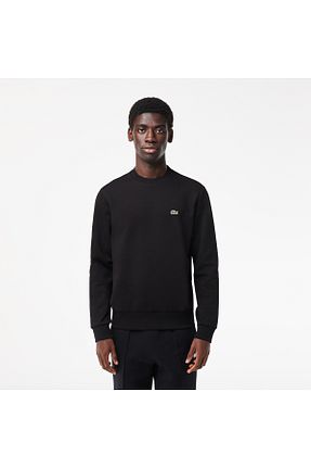 سوئیشرت مشکی مردانه ساده Lacoste - کد 820298368