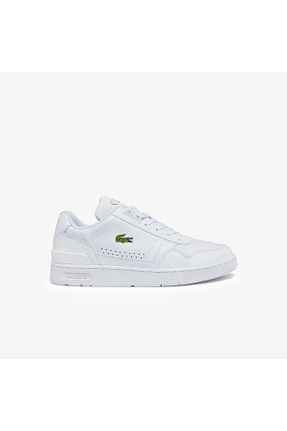 کفش اسنیکر سفید مردانه بند دار Lacoste - کد 299612420