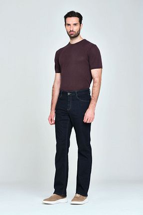 شلوار جین سرمه ای مردانه رگولار Pantamo Jeans - کد 862726475
