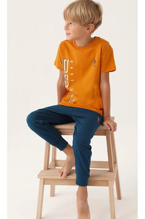ست لباس راحتی نارنجی بچه گانه لیسانس دار	 U.S. Polo Assn. - کد 862735582