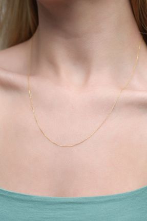 گردنبند طلا زرد زنانه 14 عیار ALTINTAKIN - کد 862741079