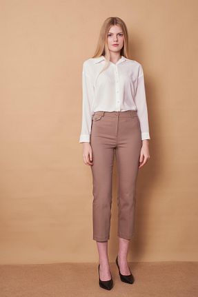 پیراهن بژ زنانه رگولار Jument - کد 801166673
