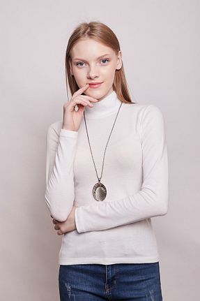 بلوز بژ زنانه ساده Jument - کد 208889080