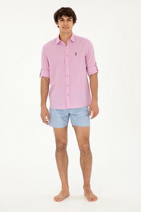 شلوارک و برمودا آبی مردانه پلی آمید U.S. Polo Assn. - کد 833235864