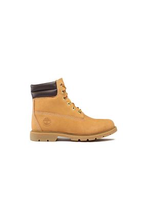 بوت / نیم بوت قهوه ای زنانه پاشنه ضخیم Timberland - کد 862740028