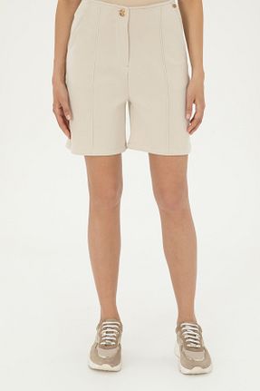 شلوارک و برمودا طوسی زنانه پارچه U.S. Polo Assn. - کد 834669804