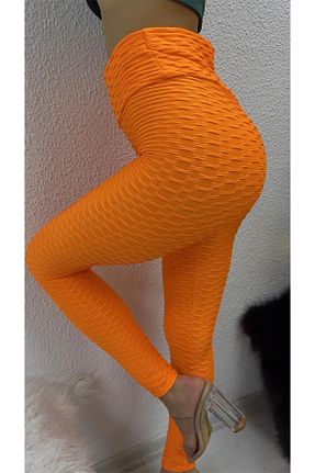 ساق شلواری نارنجی زنانه بافتنی Bikini Mayokini Dünyası - کد 322695056