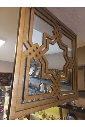 آینه زرد فلزی Mikasa Moor - کد 6043985