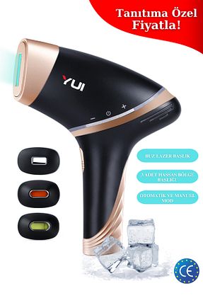 دستگاه لیزر موهای زائد IPL مشکی کابلی Yui - کد 862783795