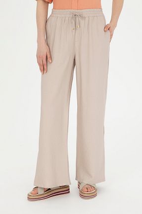 شلوار بژ زنانه بافتنی U.S. Polo Assn. - کد 832520458