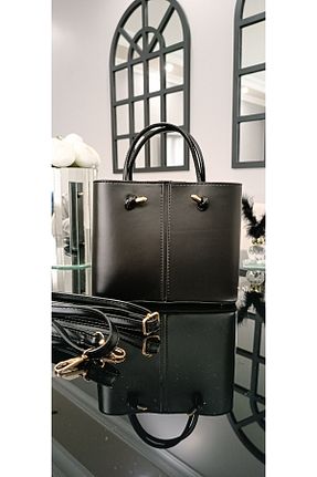 کیف دستی مشکی زنانه سایز متوسط NahitaTyana - کد 862800423