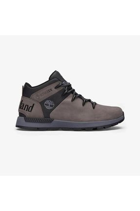 بوت / نیم بوت طوسی مردانه پاشنه تخت Timberland - کد 862801212