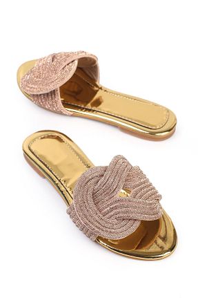 دمپائی صورتی زنانه چرم مصنوعی ShoeTek - کد 834243597