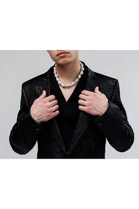 گردنبند مروارید سفید مروارید آب شیرین dalya - کد 862807802