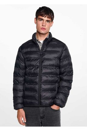 کاپشن مشکی مردانه رگولار MANGO Teen - کد 864325785