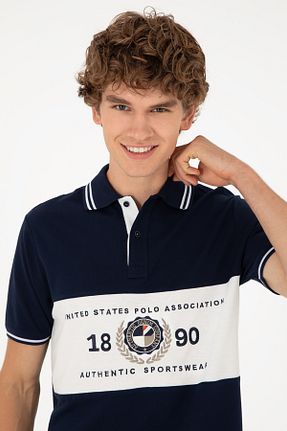 پولوشرت سرمه ای مردانه پارچه U.S. Polo Assn. - کد 849631493