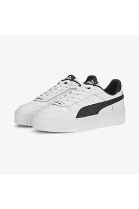 کفش اسنیکر سفید زنانه بند دار Puma - کد 736020339