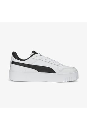 کفش اسنیکر سفید زنانه بند دار Puma - کد 736020339