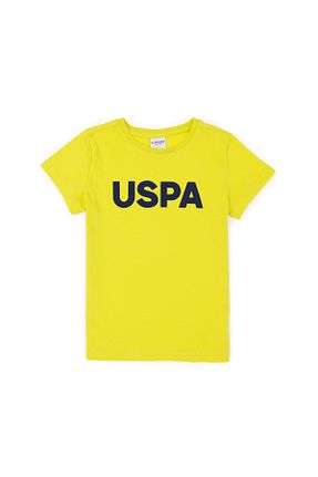 تیشرت زرد بچه گانه رگولار U.S. Polo Assn. - کد 833237827