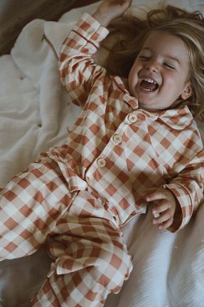 ست لباس راحتی قهوه ای بچه گانه چاپی OhlalaKoala - کد 862913710