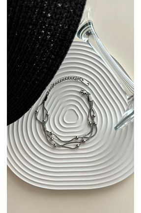 دستبند استیل (فولاد) طلائی استیل (فولاد) Çelik - کد 862924044