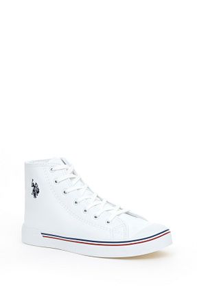 کفش اسنیکر سفید مردانه بند دار U.S. Polo Assn. - کد 834785339