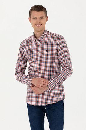 پیراهن رنگی مردانه یقه پیراهنی U.S. Polo Assn. - کد 834785667