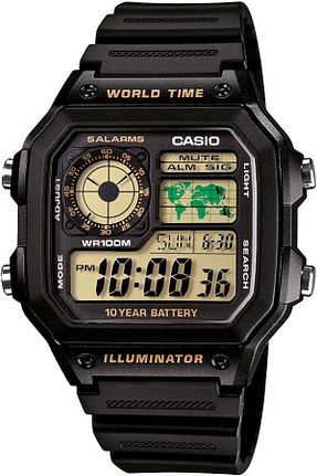 ساعت مچی مشکی 41-45 میلی متر Casio - کد 981523