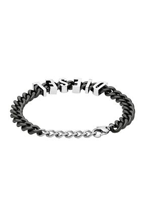 دستبند جواهر مشکی مردانه فلزی Diesel Jewel - کد 849710984