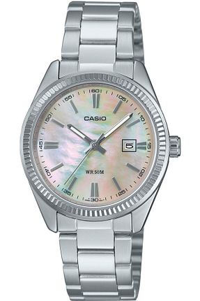 ساعت مچی طوسی زنانه 26-30 میلی متر Casio - کد 850976877
