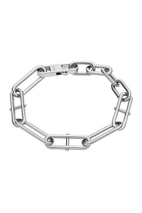 دستبند جواهر متالیک زنانه فلزی Fossil Jewel - کد 842802722