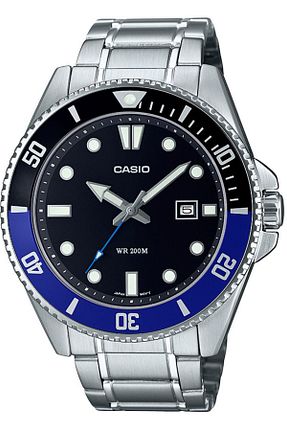ساعت مچی سفید مردانه 46-50 میلی متر Casio - کد 751549632