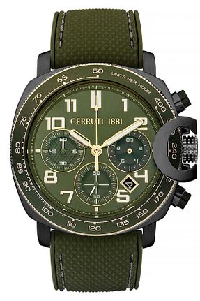 ساعت مچی مشکی مردانه 45 میلی متر Cerruti 1881 - کد 726997561