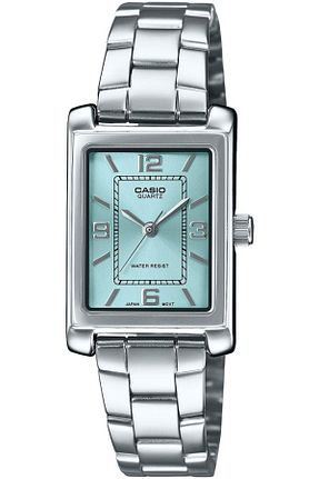 ساعت مچی طوسی زنانه استل (فولاد) Casio - کد 850532290