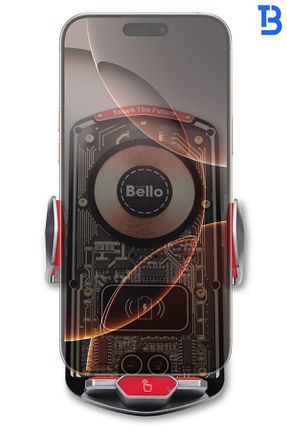 هولدر گوشی داخل خودرو مشکی Tech&bello accessories - کد 862614337