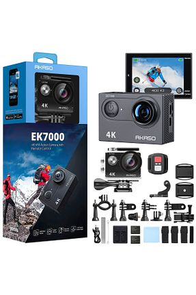 دوربین ثبت وقایع مشکی 4K AKASO - کد 444312066