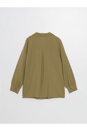 بلوز سبز زنانه ساده LC Waikiki - کد 871373403