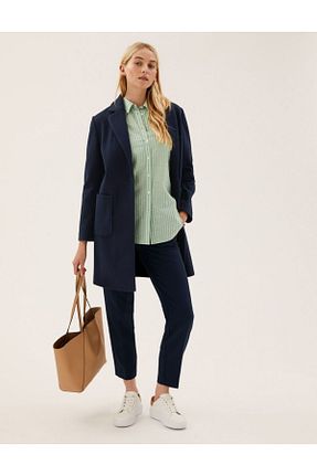 شلوار سرمه ای زنانه پلی استر Marks & Spencer - کد 364423974